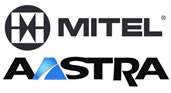Mitel logo.