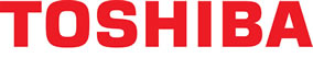Toshiba logo.